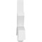 Ekena Millwork Alberta Architectural Grade PVC Gable Bracket, 72"W x 24"H x 4"D x 4"F, 8/12 Pitch GBP072X24X0404ALB00 - alternate 5